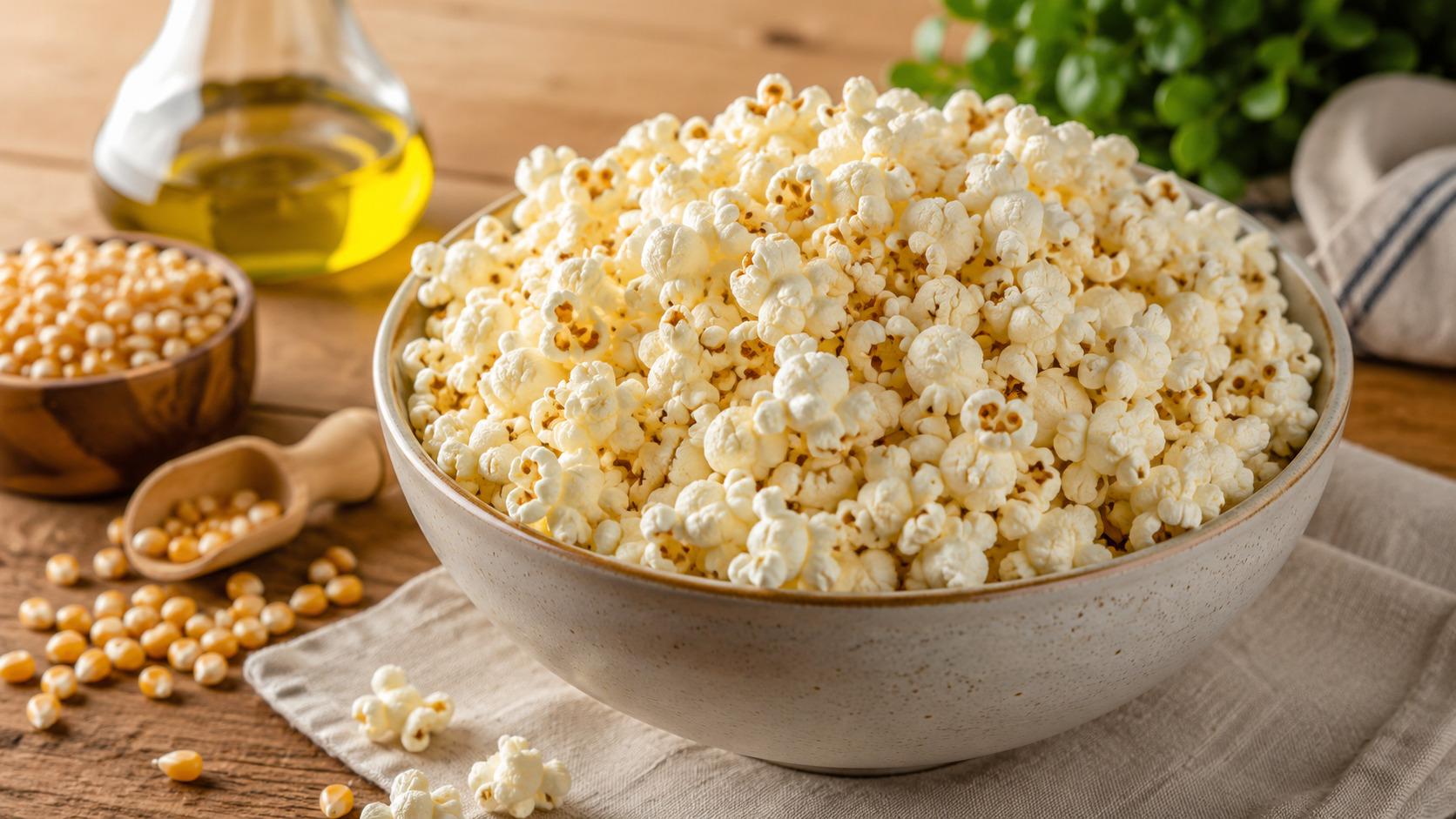 Descubra a forma mais saudável de comer pipoca sem abrir mão do sabor